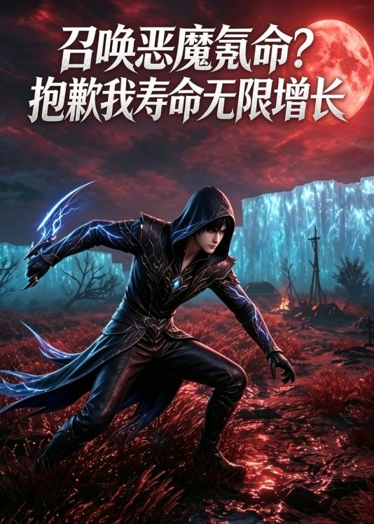 召唤恶魔氪命?抱歉我寿命无限增长海报