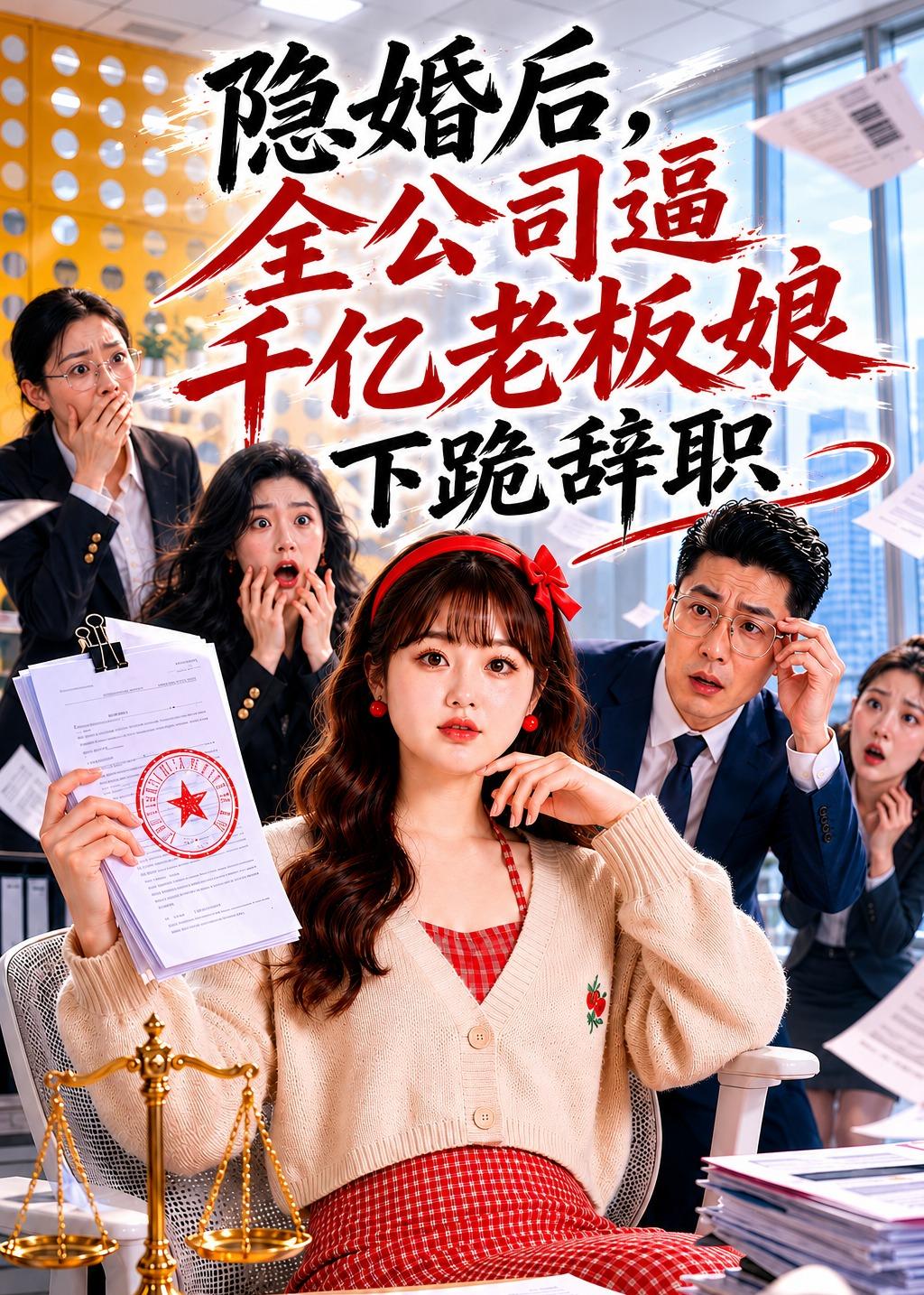 隐婚后，全公司逼千亿老板娘下跪辞职海报