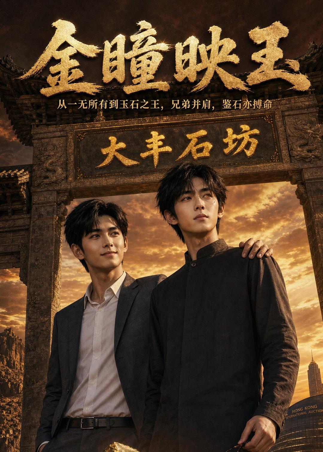 金瞳映玉海报