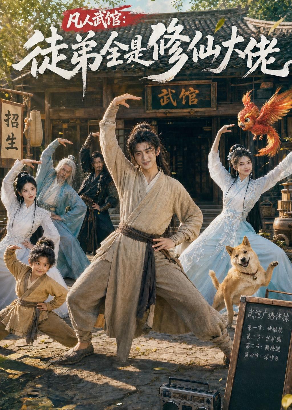 凡人武馆：徒弟全是修仙大佬海报